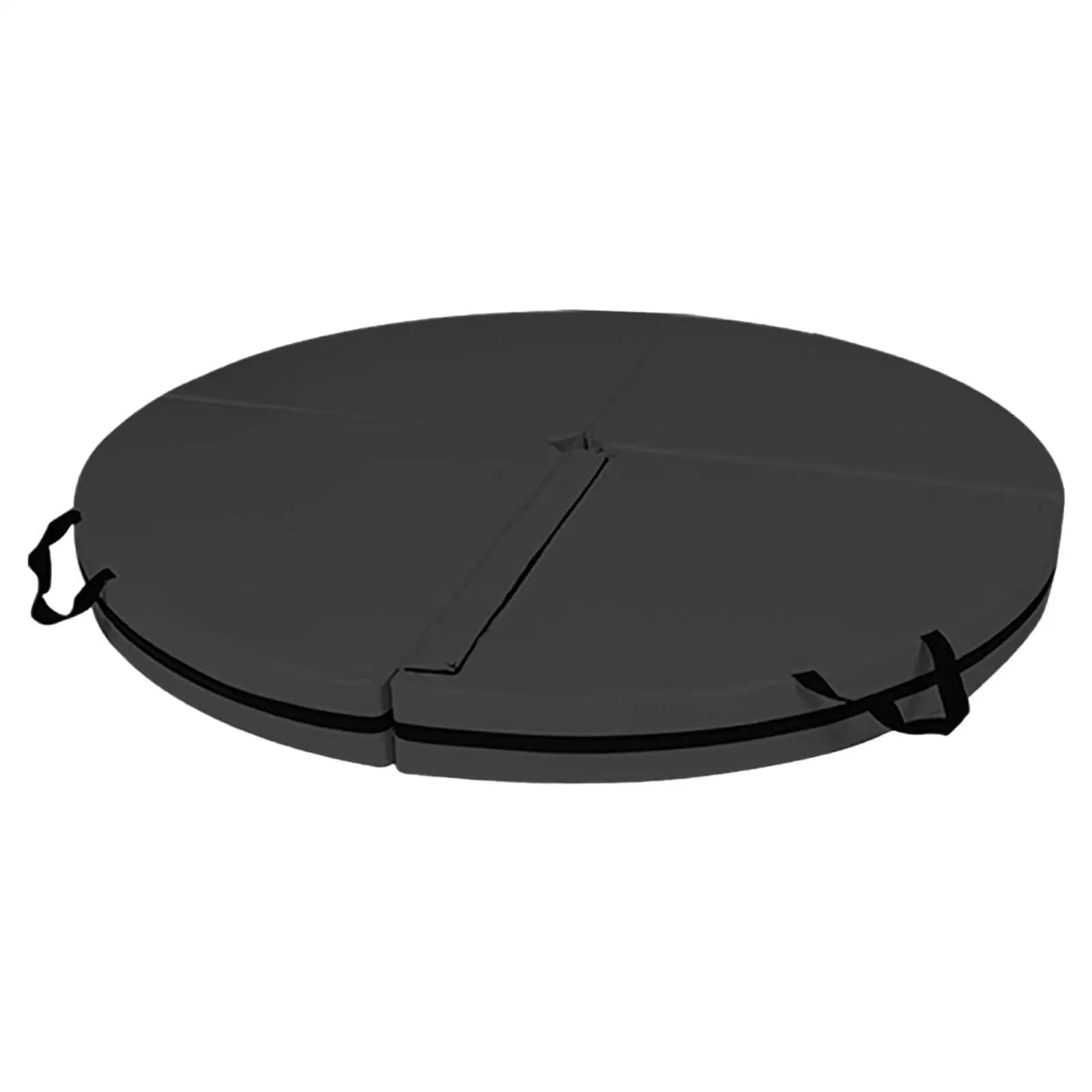 Tapis de danse sur poteau pliant, Protection du sol, coussin de sol rond, équipement d'entraînement 