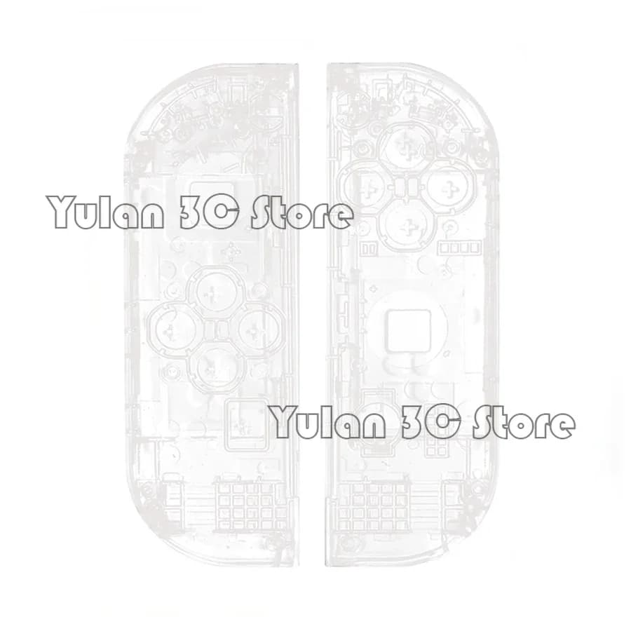 6 couleurs Nintend Switch bricolage coque de remplacement étui Joycon Transparent pour Nintendo Swit