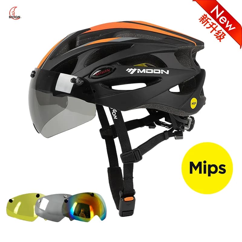 Casque de vélo Mips MOON anti-odeur, anti-transpiration, léger, protection contre les chocs pour le 