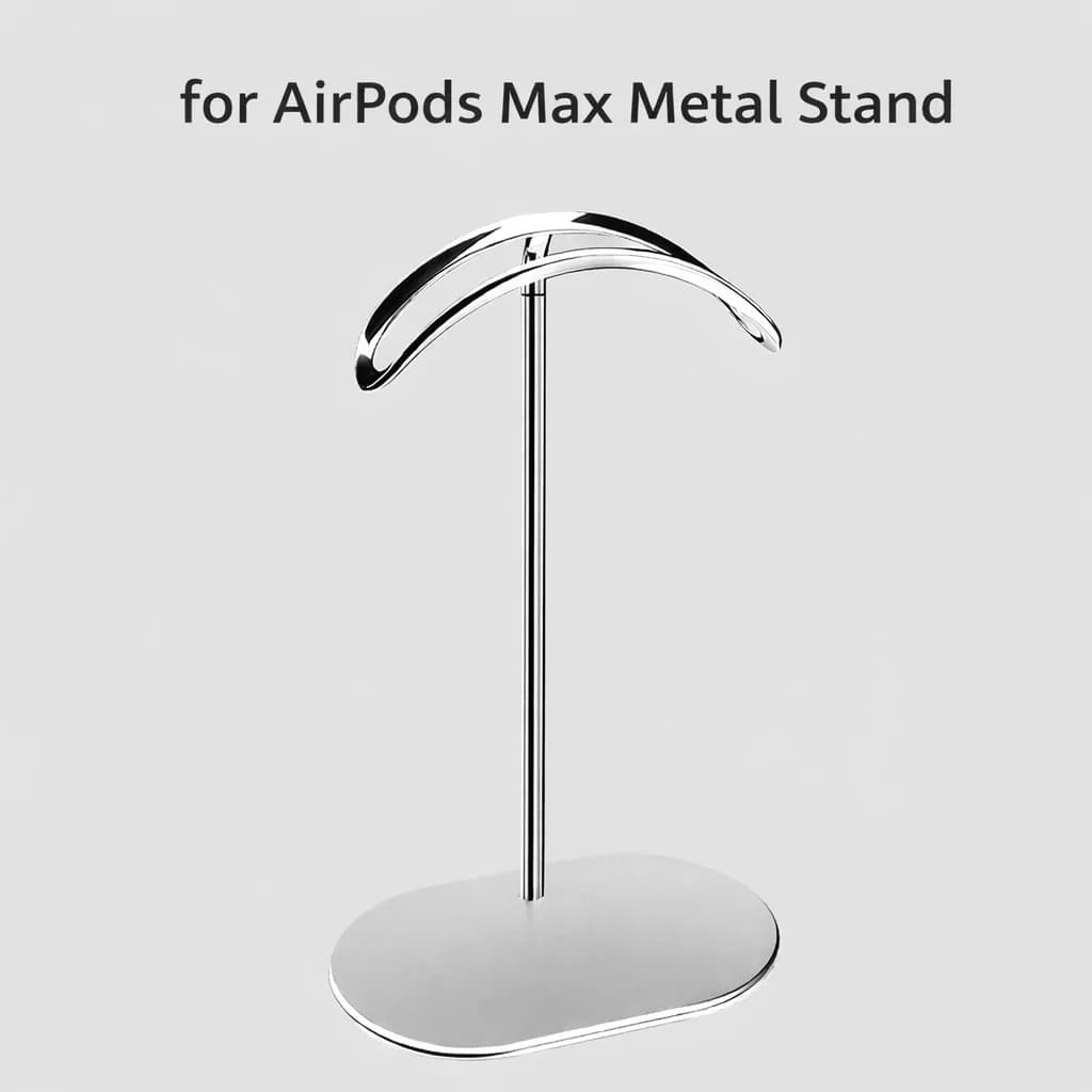 Support pour casque AirPods Max, support de casque en métal, support d'affichage de bureau en alumin