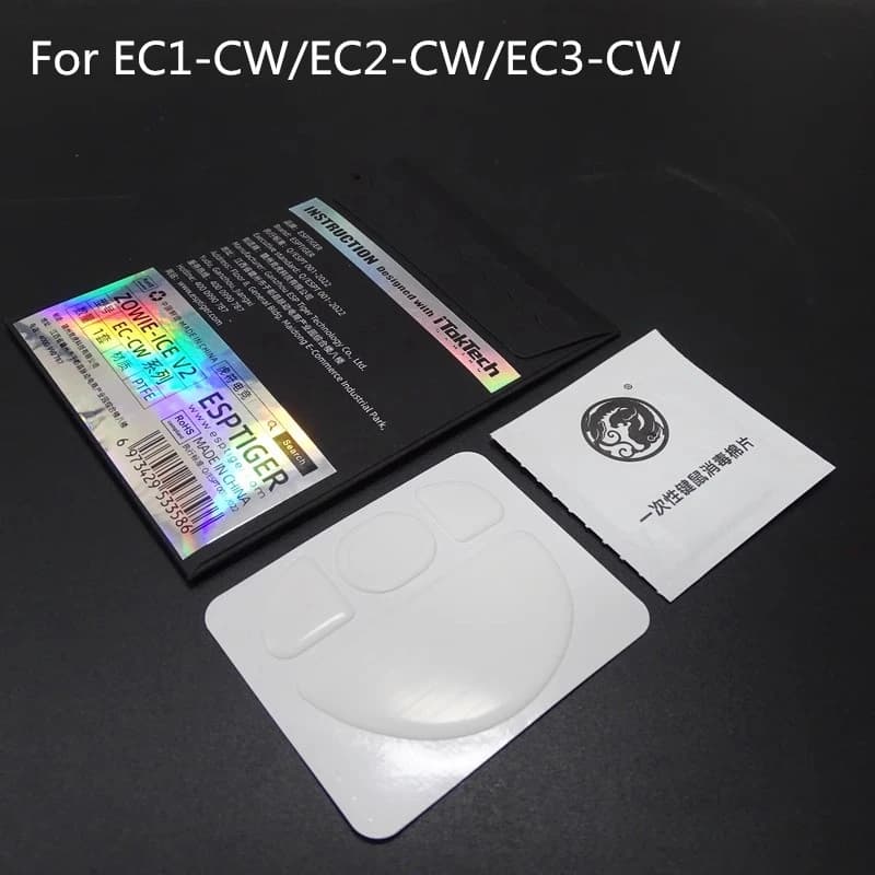 Esptiger – patins de souris ICE V2, 1 paquet, pieds originaux pour ZOWIE EC1 EC2 EC3 EC-CW série EC1