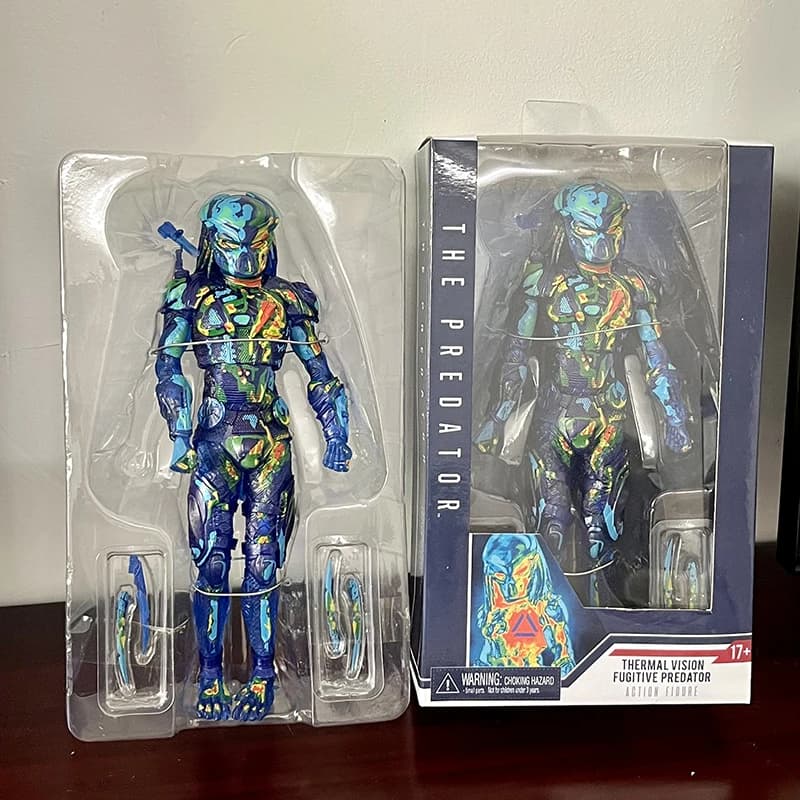 Figurine d'action Predator Shaman Ultimate Armored Lost Warrior Jungle Hunter Thermal Vision Fugitiv