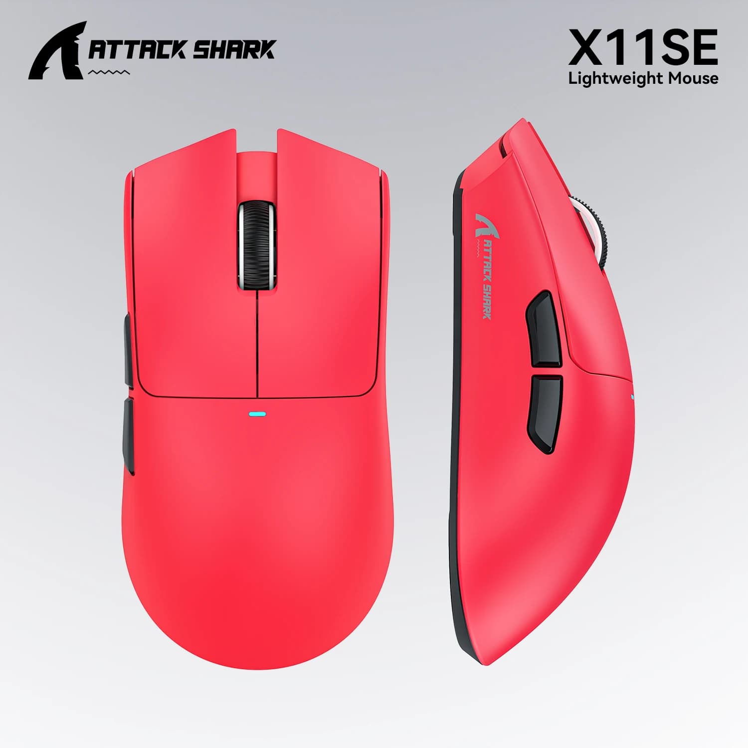 Souris de jeu sans fil Attack Shark X11 X11SE, 3 modes, PAW3311, 22000 DPI, 400IPS, souris de jeu po
