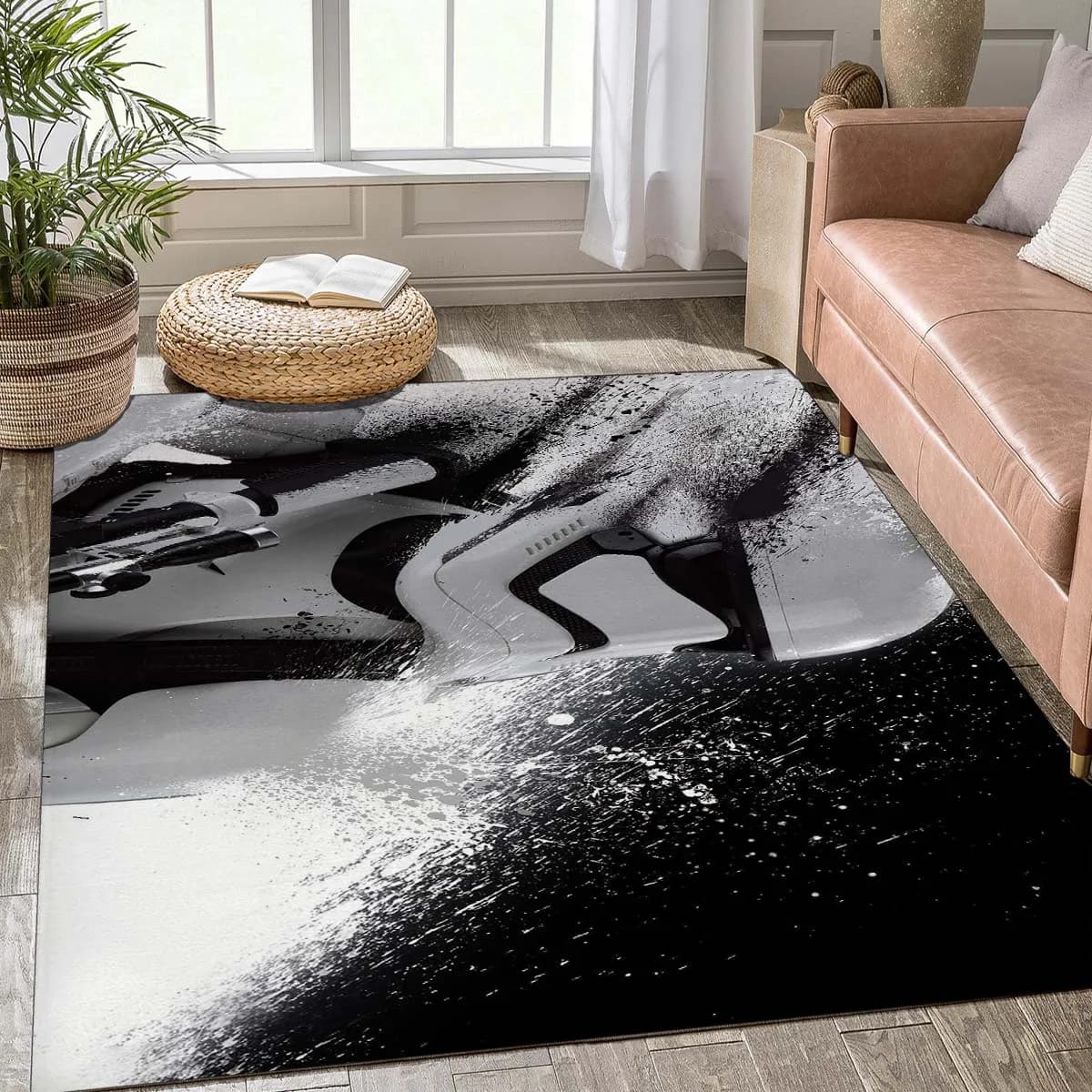 Tapis de soleil vintage pour salon, galactique, espace, étoile, soleil, zone, grand, soldat, antidér