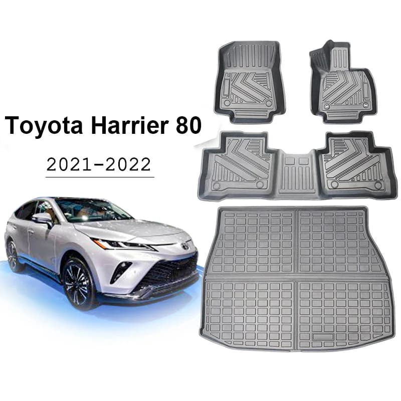 Ensemble de tapis de sol de voiture en caoutchouc étanche, tapis intérieurs automatiques, accessoire