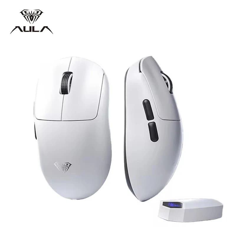 AULA SC800 souris de jeu USB-C filaire/2.4G 37g léger 8K Paw3395 capteur souris personnalisées PC e-