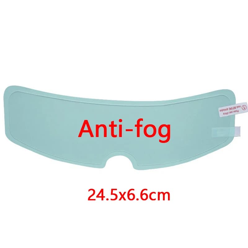 Lentille de casque de moto anti-buée transparente, film anti-pluie, autocollant de revêtement de car