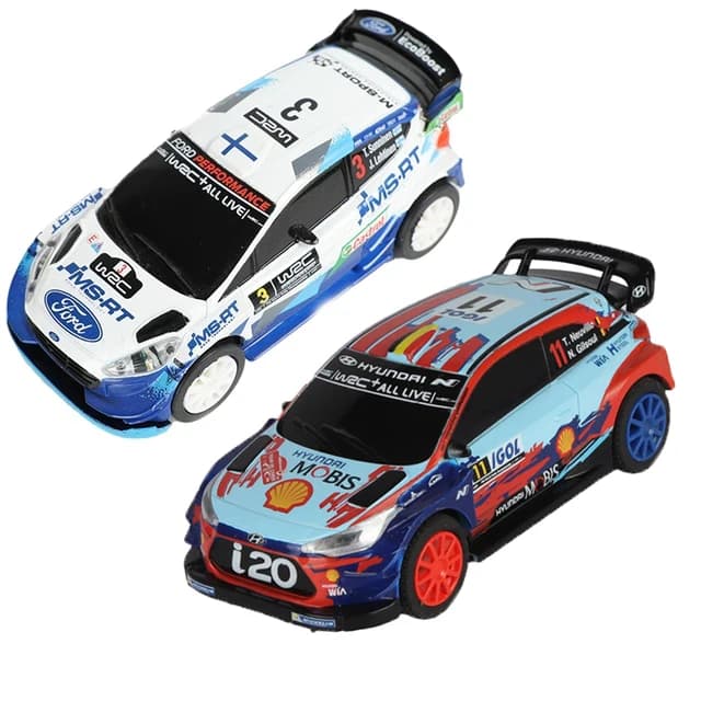 Voiture de course électrique analogique à fente, véhicule de course, échelle 1 43 1/43, WRC, accesso
