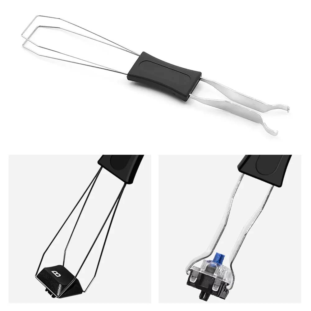Extracteur de capuchons de touches de clavier universel, outil de retrait de capuchons de touches, e