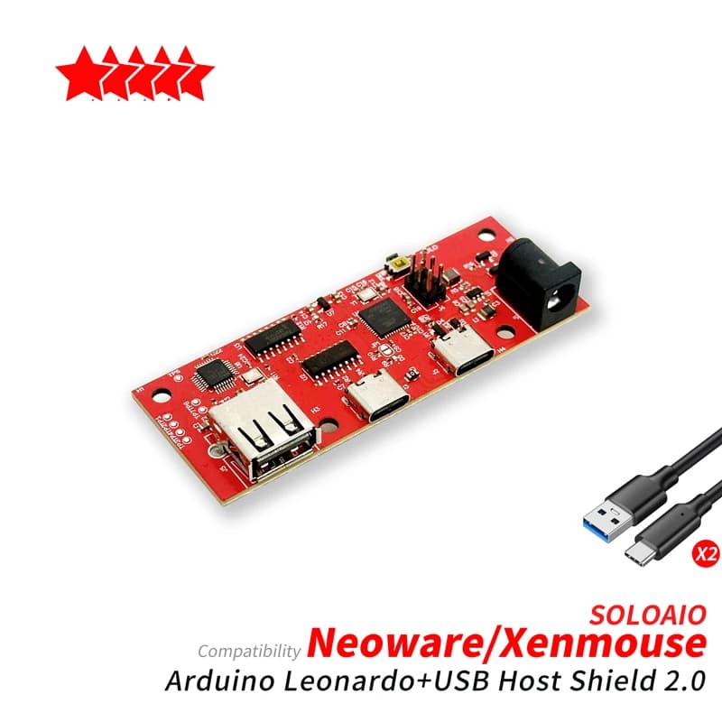 M-Kit V1 émulateur de souris Compatible Arduino Leonardo R3 USB hôte bouclier Neoware Xen 2ème passa