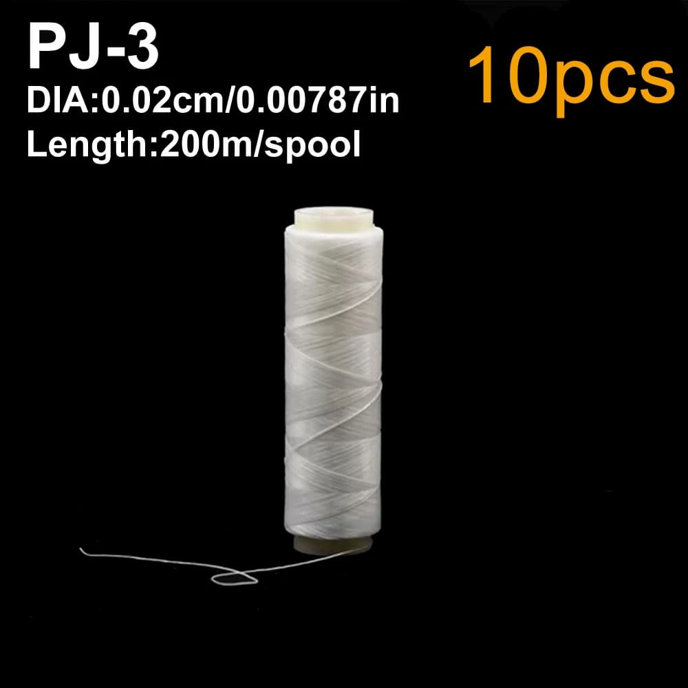 10 pièces/lot leurre de pêche en mer fil matériel accessoire ligne flottante Invisible Nylon haute r