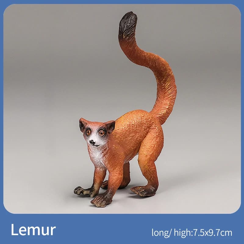 Modèles d'animaux de Simulation solide éducatifs, jouets du monde des animaux sauvages, figurines d'