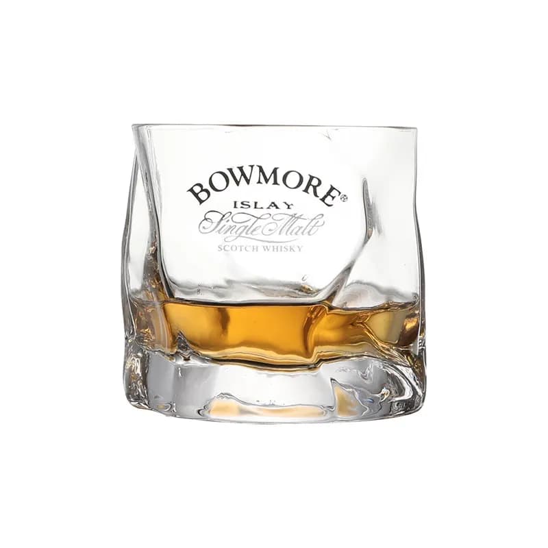 Bowmore – verre en verre de cristal, simple, pour cocktail, Whisky, Brandy, dégustation de vin, tass