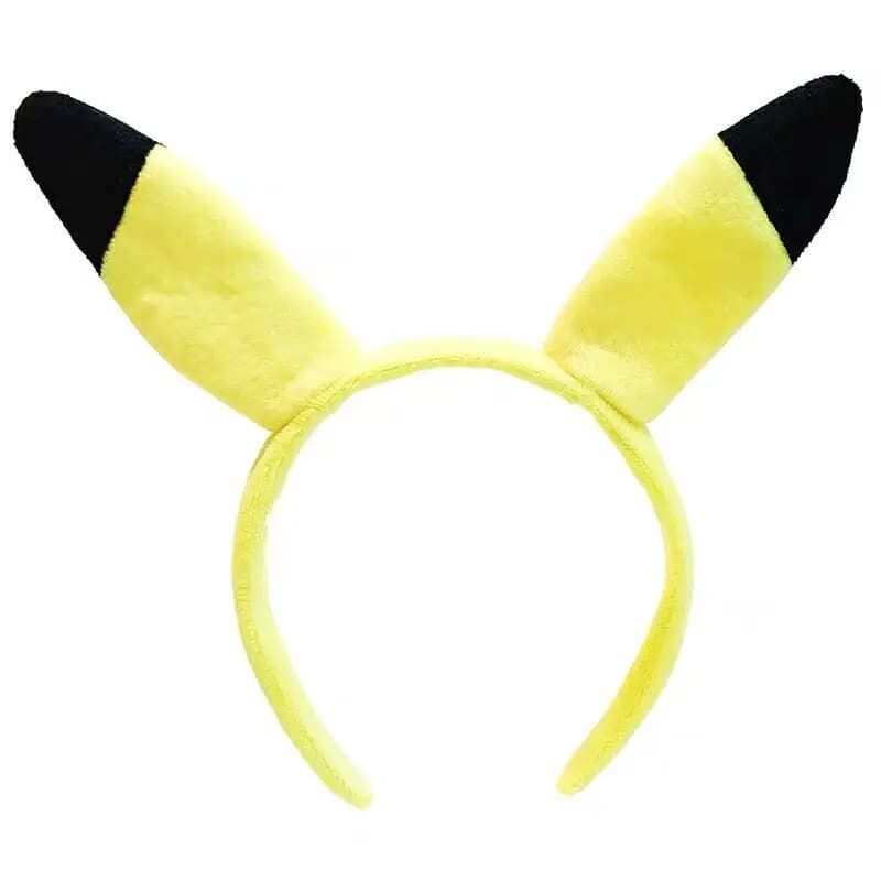 Pinces à cheveux Pikachu pour enfants, bandeau de dessin animé mignon pour filles, accessoires de ch