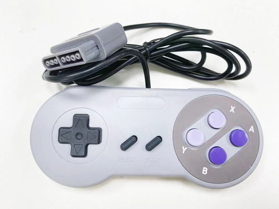 Contrôleur 16 bits pour Nintendo SNES manette de jeu système SNES contrôleur de Console manette de j