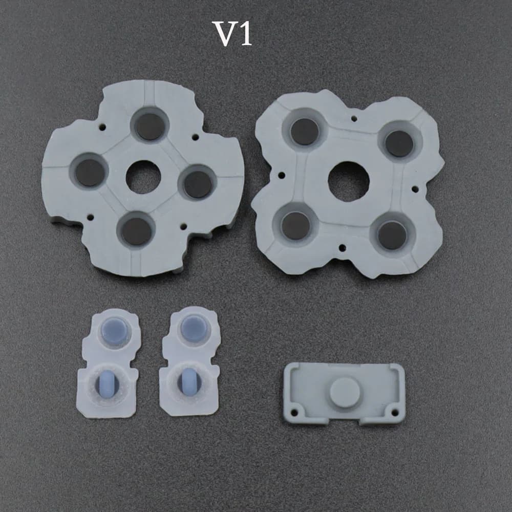Claviers adhésifs en caoutchouc conducteur pour contrôleur PlayStation 5 PS5 Slim, pour DualSense BD
