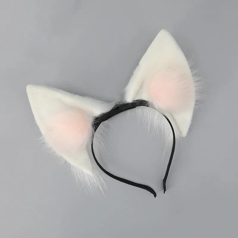 Bandeau Électrique à Oreilles Mobiles pour Fille, Accessoire de Cosplay, Renard, Lapin, Chat, Loup, 