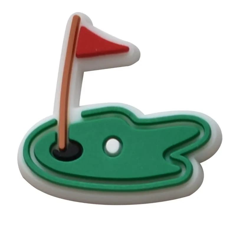 Breloques de chaussures de Sport de Golf pour Crocs, accessoires, sandales, sabots pour femmes, épin