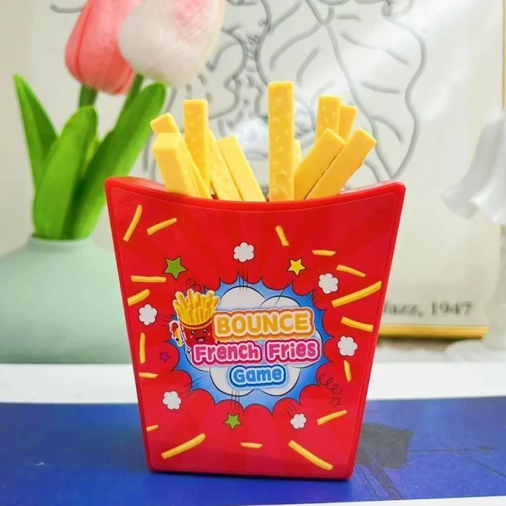 Jeu de bureau pour frites volantes, 1 pièce, dessin de frites, jouet de fête, jeu de table multijoue
