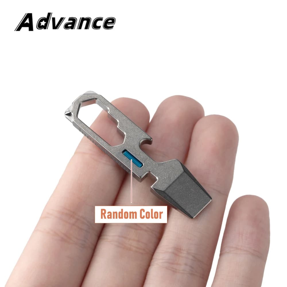 Mini outil EDC multifonctionnel, porte-clés, accessoires, outil d'extérieur, 1 pièce
