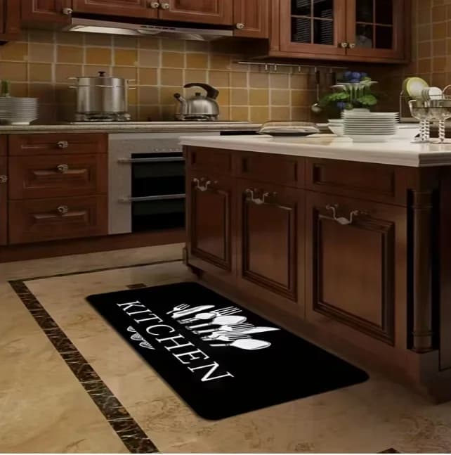 Tapis de cuisine doux, tapis de sol doux, pour course à pied, salon, chambre à coucher, couloir de c