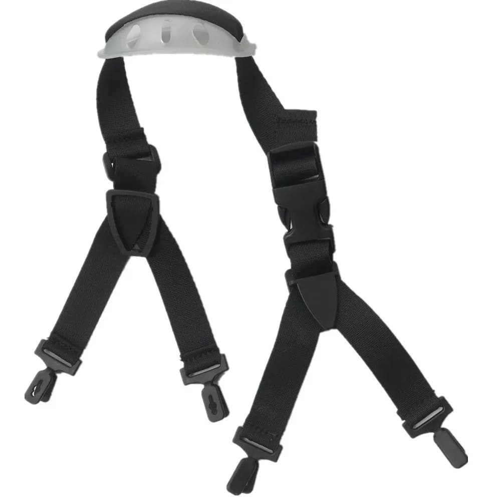 Sangle de mentonnière de casque en Nylon Durable en forme de Y, boucle de casque de sécurité réglabl