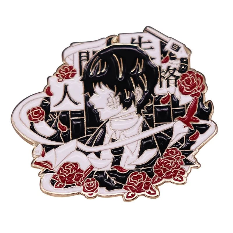 Épingles à revers en émail de dessin animé japonais Kawaii, pour sacs à dos, Badges pour vêtements, 