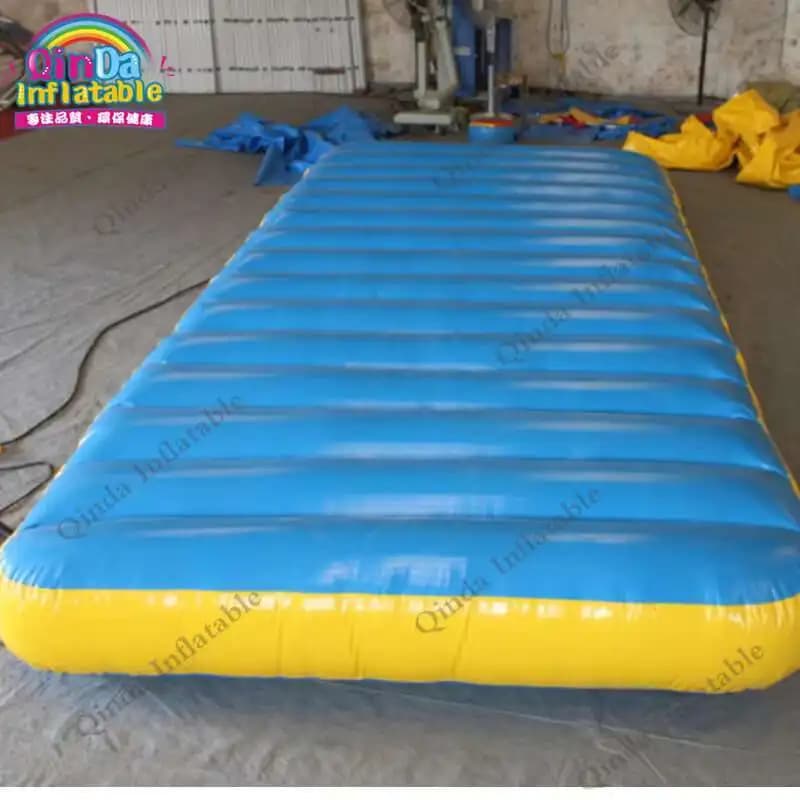 Tapis de gymnastique gonflable 6m * 2m * 0.3m, coussin de gymnastique gonflable, matelas de piste de