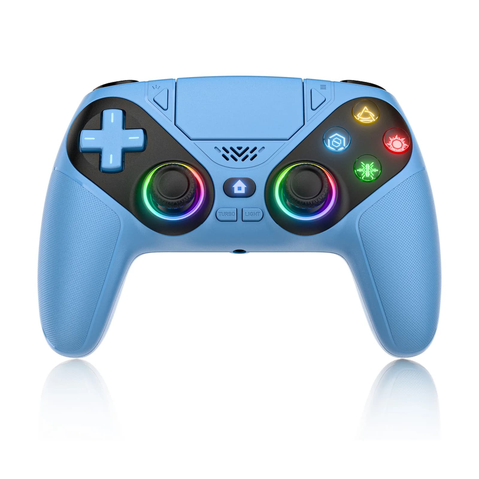 Manette sans fil pour Playstation 5, compatible PS5/PS5 Pro/PS5 Slim/PC, joystick à effet Hall, doub