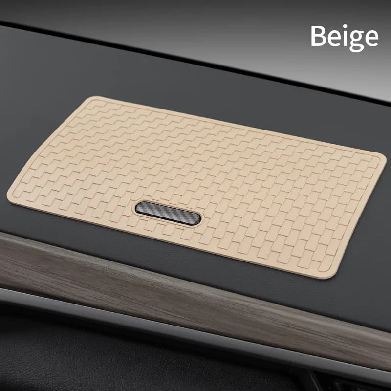 Tapis antidérapant de voiture pour tableau de bord, téléphone, parfum, tapis de rangement en Silicon