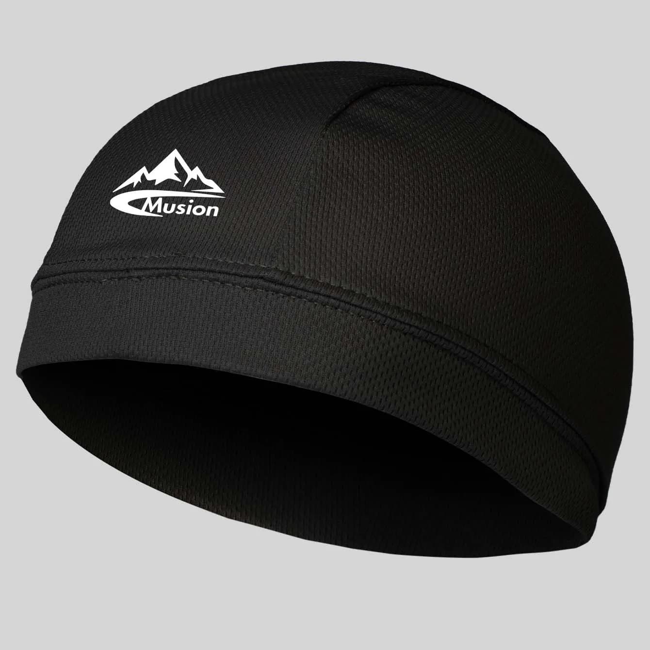 Bonnet sous casque Musion, ventilé, absorbant la transpiration, évacuant l'humidité, pour hommes, cy