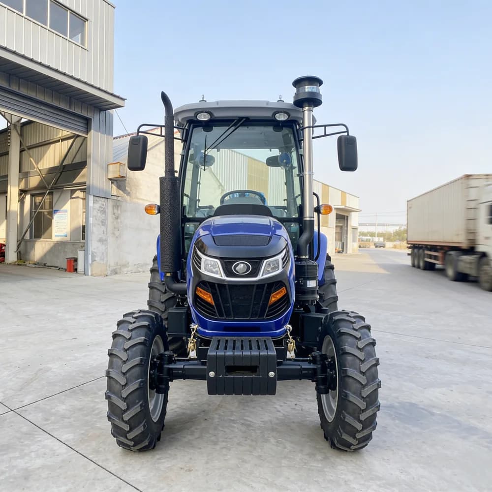 Tracteur agricole 804, 80 CV, avec cabine fermée, tracteur sur roues, CE EPA