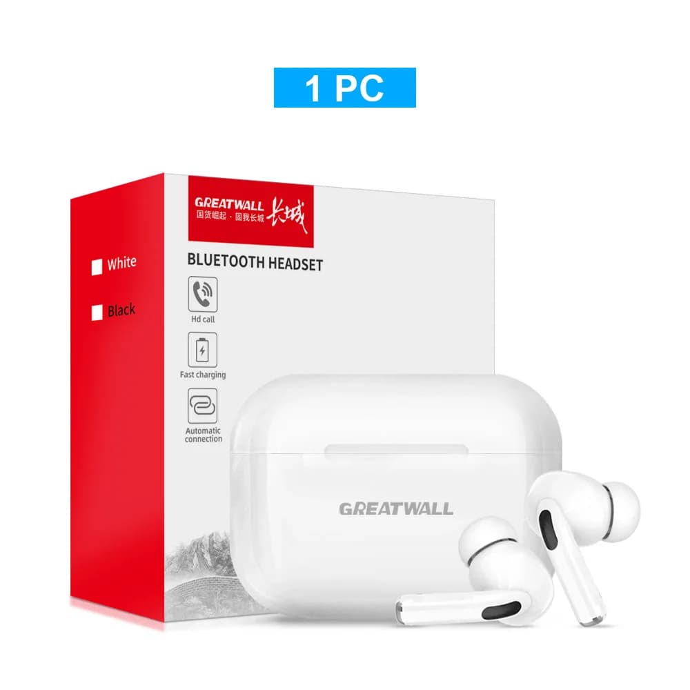 Choix GREATWALL Airs Pro sans fil Bluetooth écouteurs ANC réduction du bruit étanche HiFi HD appel é