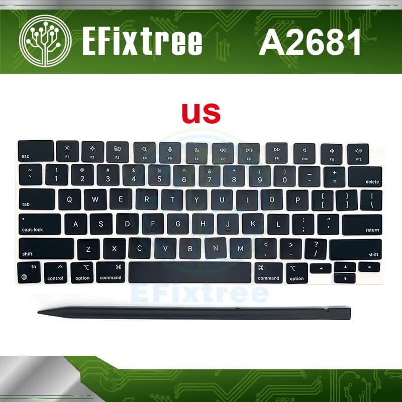 Claviers d'ordinateur portable US pour réparation et remplacement de touches de clavier Macbook A170