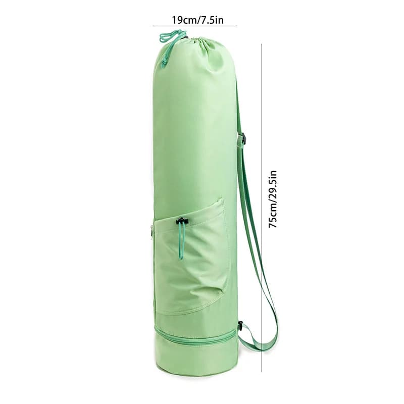 Sac de transport multifonctionnel pour tapis de yoga, sac à dos de yoga, grande capacité de rangemen