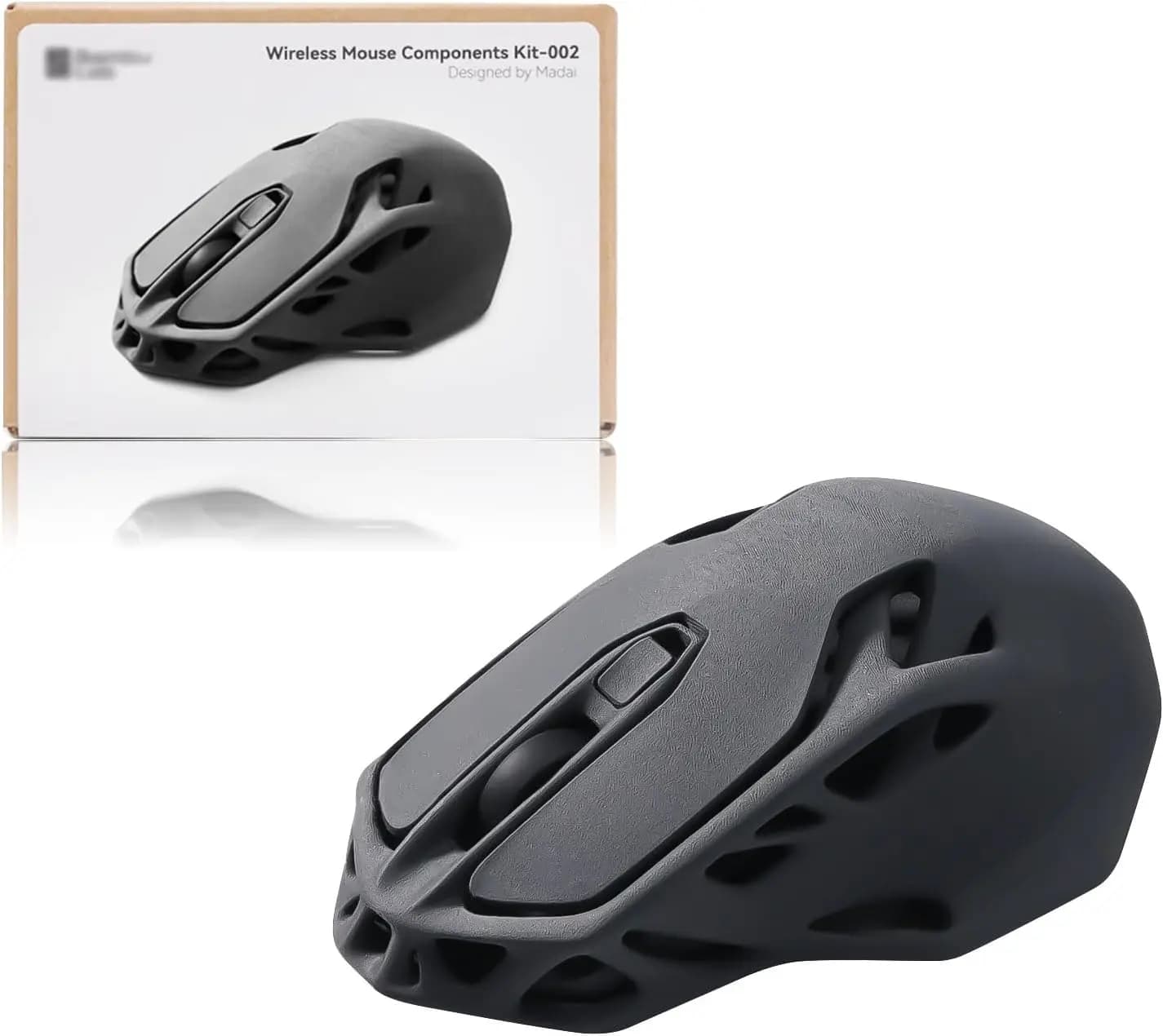 Makerworld – souris sans fil imprimée en 3D MH002, modèles créatifs à monter soi-même, pour impriman