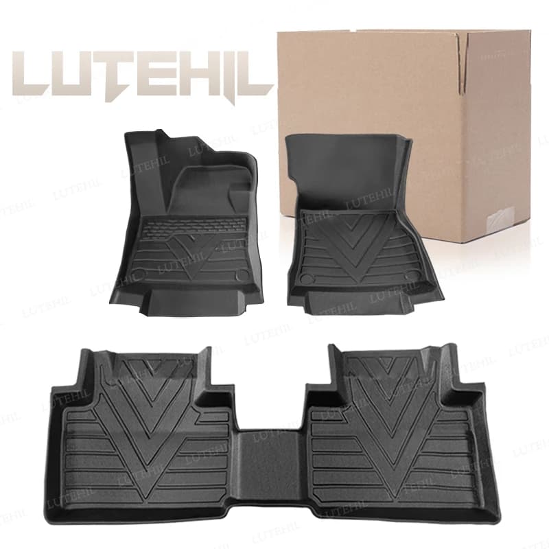 Tapis de sol TPE personnalisé toutes saisons, couverture imperméable pour Audi e-tron 2019 – 2022 20