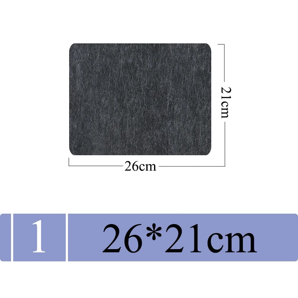 Tapis de souris en feutre de laine de grande taille tapis de souris de jeu tapis de protection antid