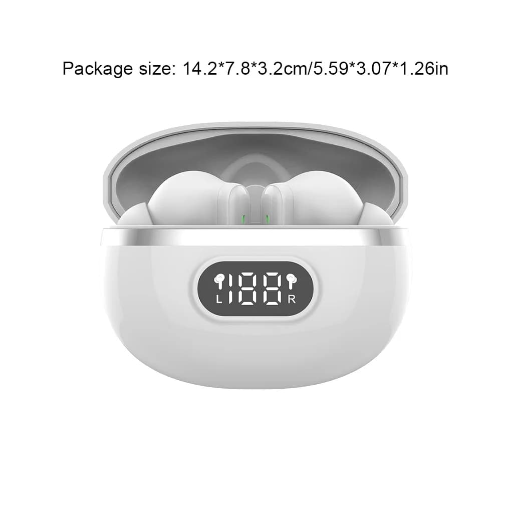 Prothèses auditives TWS compatibles Bluetooth, affichage numérique HD, amplificateur de son auditif 