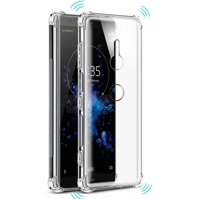 Étui à coussin d'air pour Sony Xperia 1 5 10 II III IV Performance Compact XZ XZS Premium XZ1 XZ2 XZ
