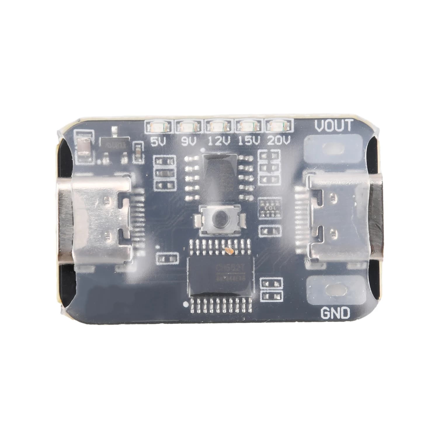 Dispositif de charge rapide PD, testeur de tension réglable PD2.0/3.0 Type-C pour la vérification du