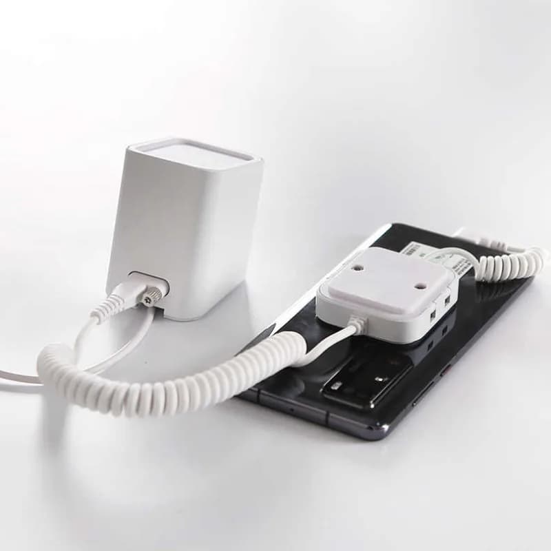 Système d'alarme de téléphone portable, affichage au détail, support de chargeur, dispositif antivol