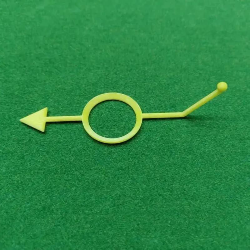 Guide de visée pour billard, 5 pièces, marqueur de position de balle, équipement de sport pour début