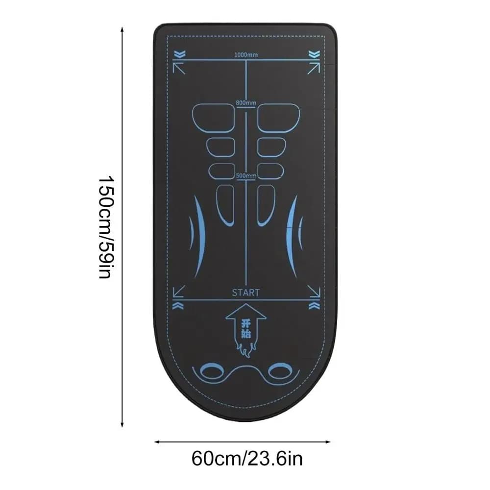 Genouillère abdominale tapis de genou antidérapant rouleau Ab tapis d'exercice abdominal 7mm d'épais