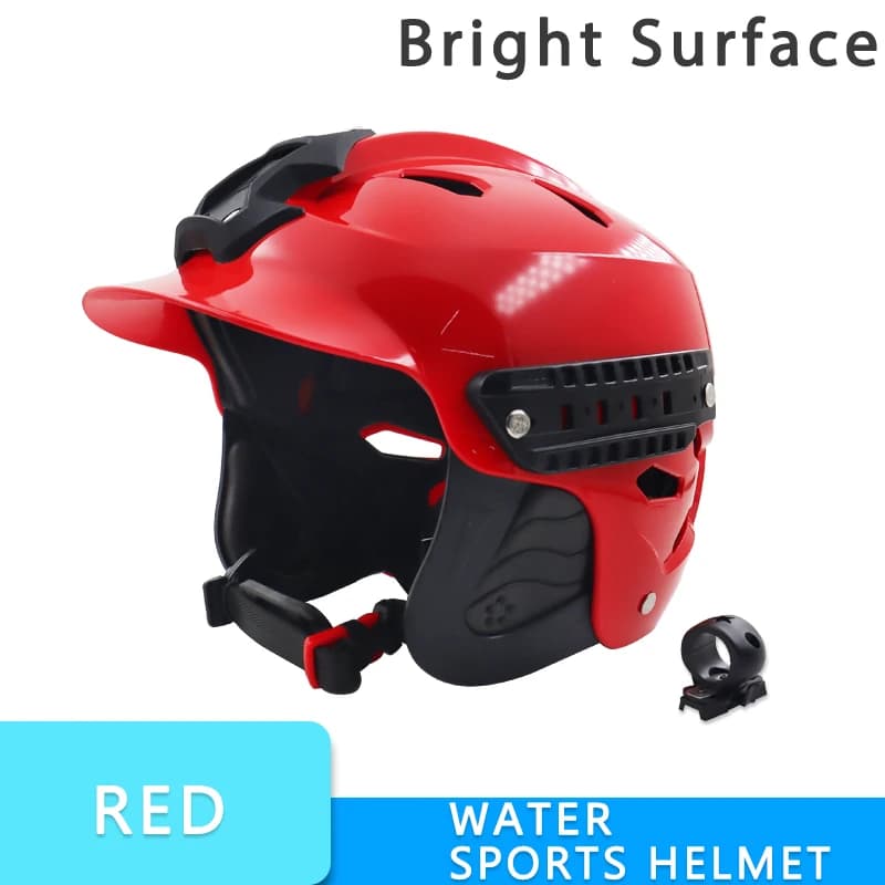 Casque de sécurité réglable pour sports aquatiques, tampon antichoc, Ventilation, respirant, 13 coul