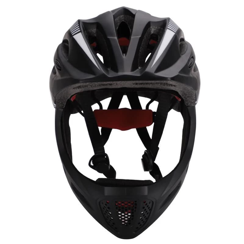 Casque complet de sécurité pour enfants, pour patinage à roulettes et équitation avec accessoire de 