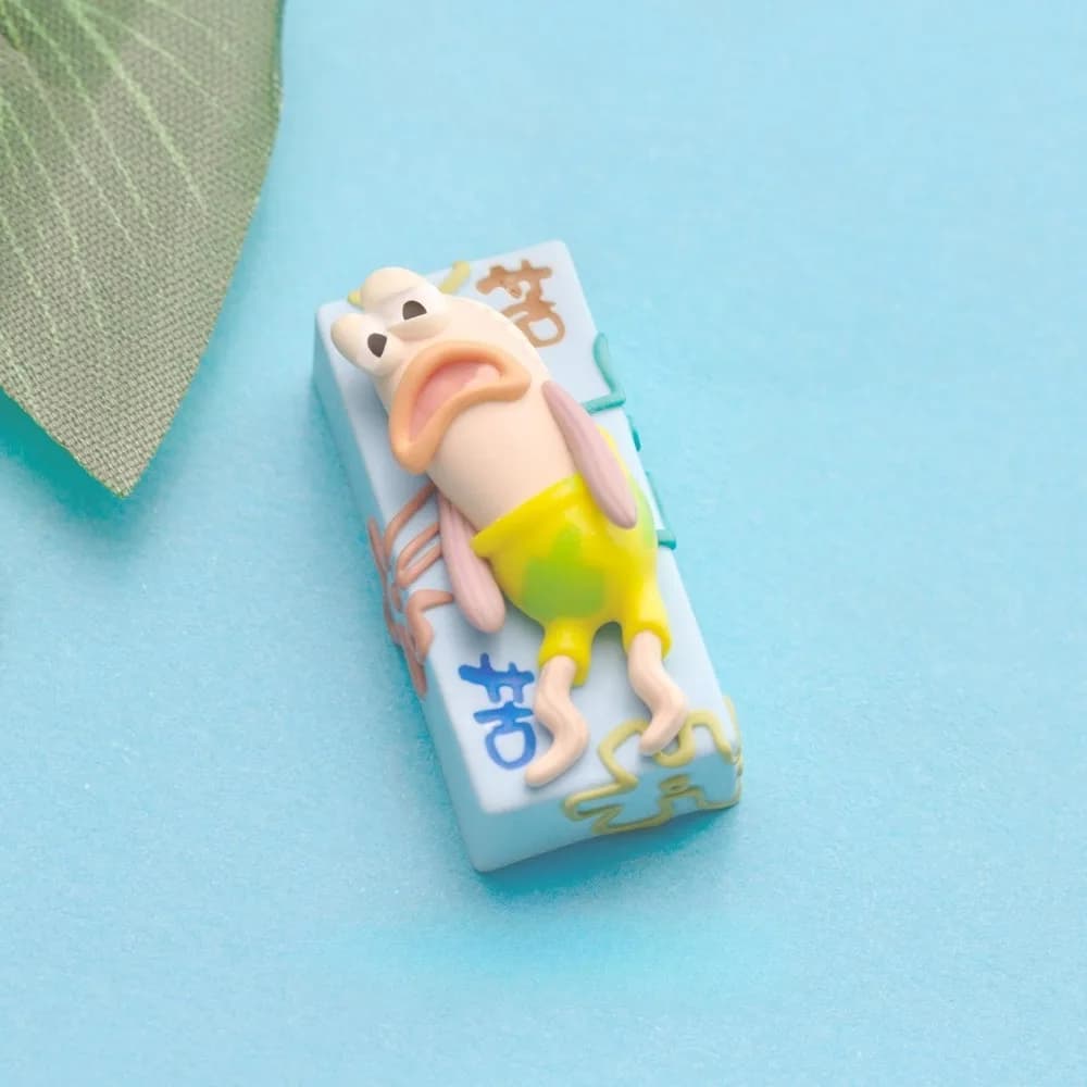 Capuchon de clavier SpongeBob Sad Fish 2U - Capuchon de clavier mécanique personnalisé en résine (ca
