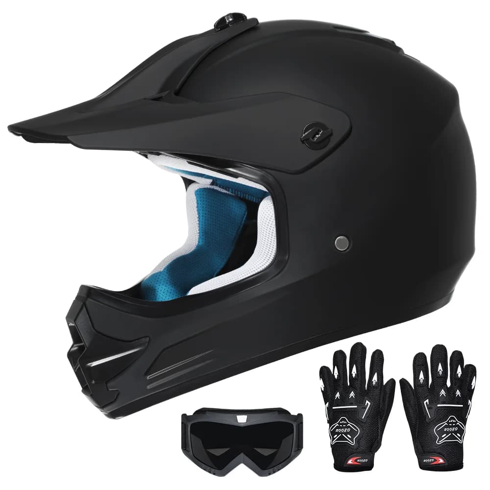 Casque enfant motocross garçons et filles, casques de moto tout-terrain pour motos de cross, VTT, qu