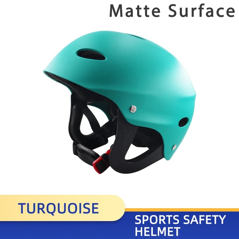 Casque de sécurité réglable pour sports nautiques, kayak, ski nautique, canoë, ABS, extérieur, 15 co