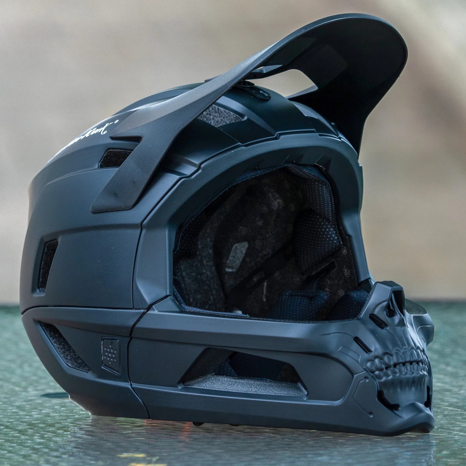 SCOHIROWORK fantôme visage détachable menton montagne DH vitesse goutte BMX ultraléger AM hors route